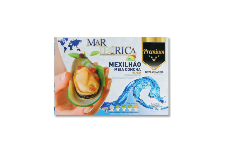 Mussel 1/2 (Half) Shell