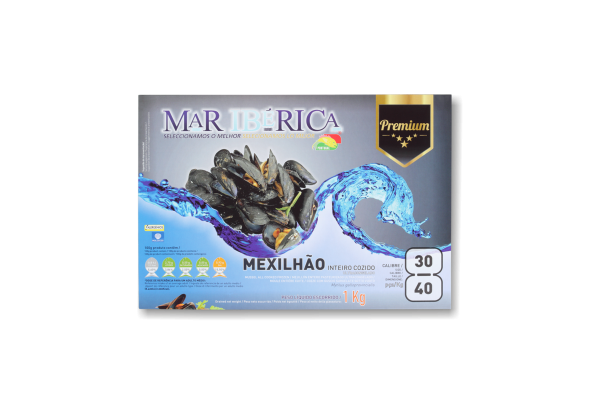 Mexilhão Inteiro Cozido