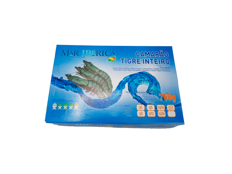 Camarão Inteiro (Black Tiger) Camarão Inteiro (Black Tiger)