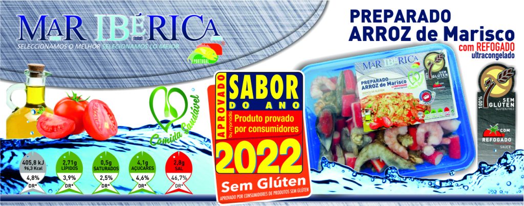 SOMOS SABOR DO ANO 2022 – PREPARADO DE ARROZ DE MARISCO COM REFOGADO / SEM GLÚTEN